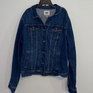Old Navy Women’s Denim Jean Jacket w/ Stretch Size XL TALL